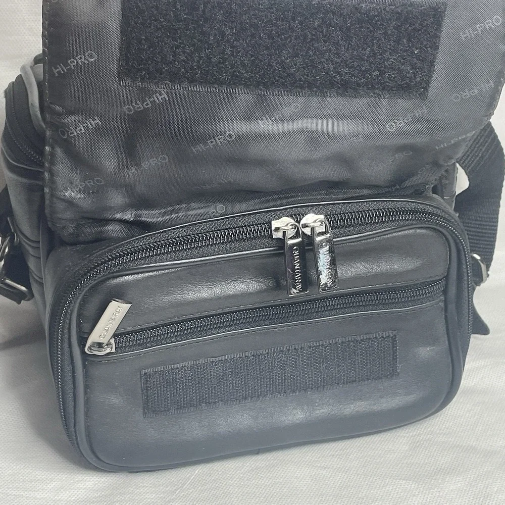 Quantaray Camera Bag Soft Adjustable Multiple Zipper Compartments Shoulder Strap